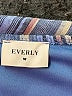 Everly Stripes Blue Casual Dress Size M - photo 6