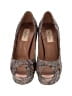 Valentino Garavani Paisley Brown Pink Heels Size EU 39 - photo 2
