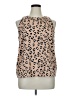A New Day 100% Polyester Tan Sleeveless Blouse Size XL - photo 1