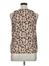 A New Day 100% Polyester Tan Sleeveless Blouse Size XL - photo 2