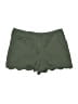 Maurices Solid Green Shorts Size 9 - 10 - photo 1