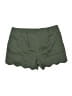 Maurices Solid Green Shorts Size 9 - 10 - photo 2