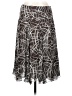 Chico's Graphic Gray Casual Skirt Size Sm (0) - photo 1