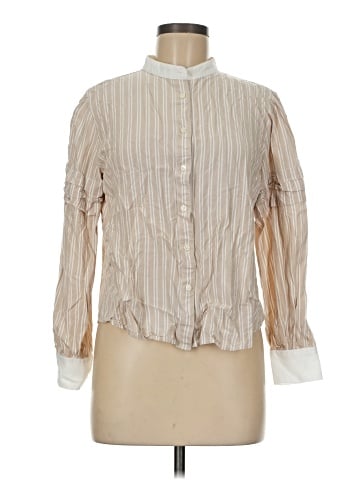 Ann Taylor Long Sleeve Blouse (view 1)