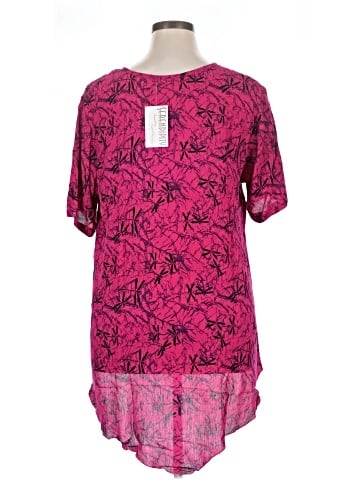 Serendipity Maui Short Sleeve Blouse (view 2)