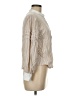 Ann Taylor Stripes Ivory Long Sleeve Blouse Size M - photo 4
