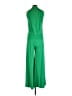 Julian Chang Solid Green Jumpsuit Size L (estimated) - photo 2