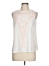 Assorted Brands 100% Polyester White Sleeveless Blouse Size L - photo 1