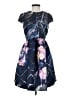 MSGM Print Blue Cocktail Dress Size S (estimated) - photo 1
