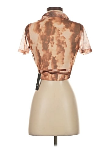 West Of Melrose Short Sleeve Blouse (view 2)