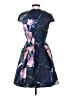 MSGM Print Blue Cocktail Dress Size S (estimated) - photo 2