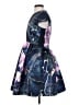 MSGM Print Blue Cocktail Dress Size S (estimated) - photo 5