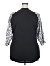 Lularoe Black 3/4 Sleeve T-Shirt Size 2X - photo 2