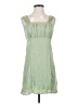 SELF E 100% Rayon Green Casual Dress Size S - photo 1