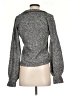 LinQ Chevron-herringbone Gray Pullover Sweater Size XS - photo 2