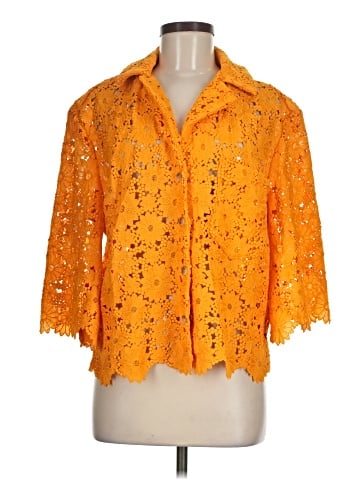 Maeve by Anthropologie 3/4 Sleeve Blouse (view 1)