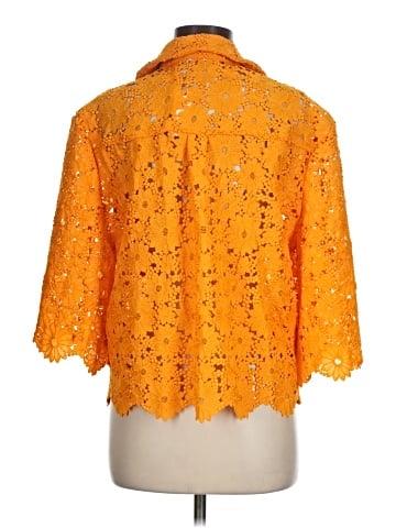 Maeve by Anthropologie 3/4 Sleeve Blouse (view 2)