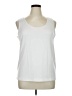 Chico's White Tank Top Size XL (3) - photo 1