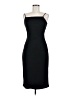 Open Edit Solid Black Cocktail Dress Size M - photo 1