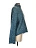 Moth Tweed Teal Turtleneck Sweater Size XS - photo 4