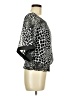 B.wear Black Short Sleeve Blouse Size M - photo 4