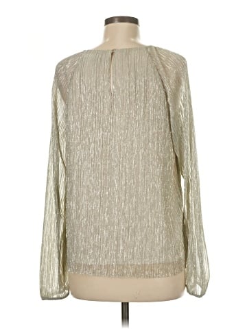 White House Black Market Long Sleeve Blouse (view 2)