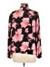 J.Crew 100% Polyester Floral Black Long Sleeve Blouse Size M - photo 2
