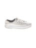 Keds 100% Leather Silver White Sneakers Size 8 - photo 1