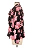 J.Crew 100% Polyester Floral Black Long Sleeve Blouse Size M - photo 5