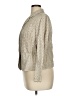 Venezia 100% Cotton Metallic Ivory Blazer Size 14 - 16 Plus - photo 5