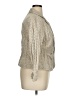 Venezia 100% Cotton Metallic Ivory Blazer Size 14 - 16 Plus - photo 4
