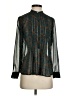 Ann Taylor LOFT Teal Long Sleeve Blouse Size XS - photo 1