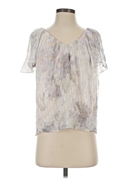 Rebecca Taylor Short Sleeve Silk Top