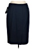 Le Suit 100% Polyester Solid Blue Formal Skirt Size 16 - photo 2