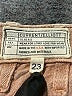 Current/Elliott Metallic Tan Jeans Size 23 waist - photo 7