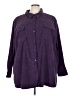 Roaman's Purple 3/4 Sleeve Blouse Size 3X - photo 1