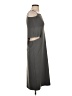 GATELESS Solid Gray Casual Dress Size S (estimated) - photo 4