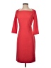 Ann Taylor Solid Red Cocktail Dress Size S - photo 1