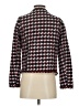Zara Basic 100% Polyester Houndstooth Red Jacket Size S - photo 2
