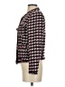 Zara Basic 100% Polyester Houndstooth Red Jacket Size S - photo 5