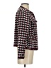 Zara Basic 100% Polyester Houndstooth Red Jacket Size S - photo 4
