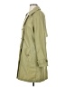 ANORAK 100% Polyester Green Trenchcoat Size S - photo 5