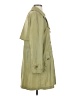 ANORAK 100% Polyester Green Trenchcoat Size S - photo 4