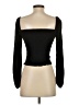 Reformation Black Long Sleeve Top Size 0 - photo 2