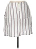 Blue Rain 100% Rayon Stripes White Casual Skirt Size L - photo 2