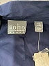 Soho 100% Cotton Blue Long Sleeve Button-Down Shirt Size XXL - photo 7