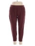 Haven Well Within Solid Burgundy Casual Pants Size XL - photo 1