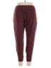 Haven Well Within Solid Burgundy Casual Pants Size XL - photo 2