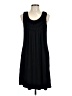 Spense Solid Black Casual Dress Size L - photo 1