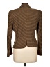 Giorgio Armani Houndstooth Brown Wool Blazer Size 10 - photo 2
